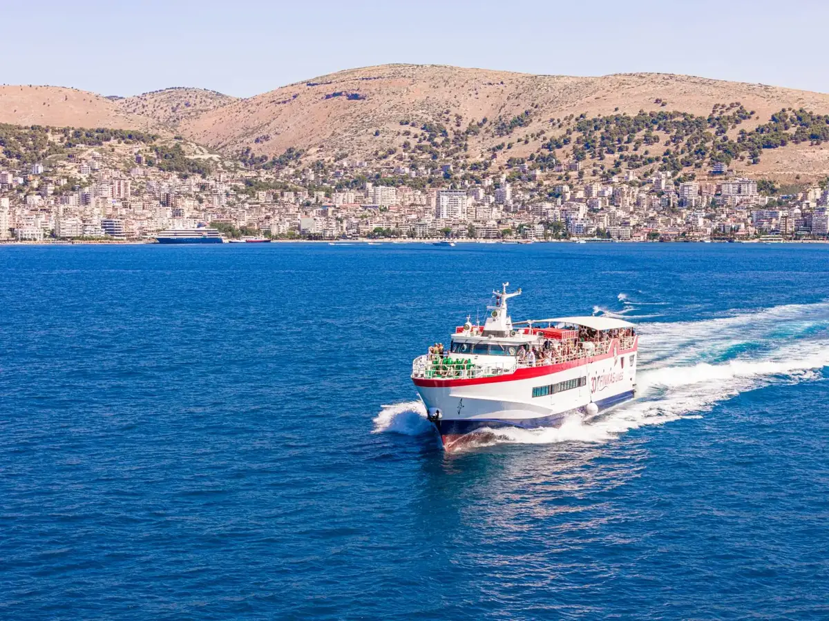 corfu to saranda ferry dodge the traps scam warning